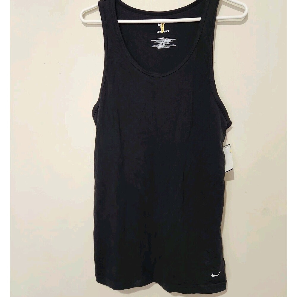 Nike Tank Top For Womens Size Medium Black.    New